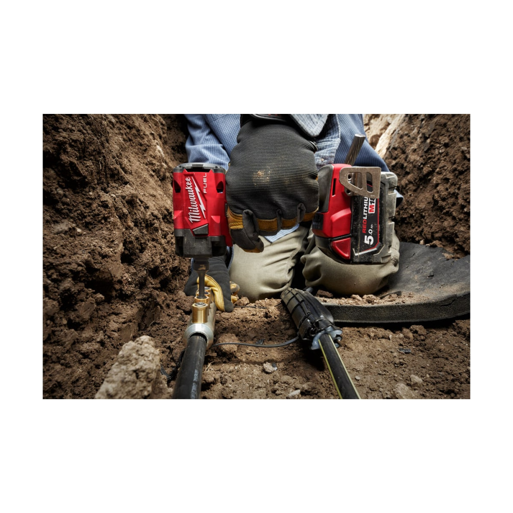 Аккумуляторный гайковёрт Milwaukee M18FIW2F12-0X FUEL, 4933478443, кейс, без АКБ и ЗУ