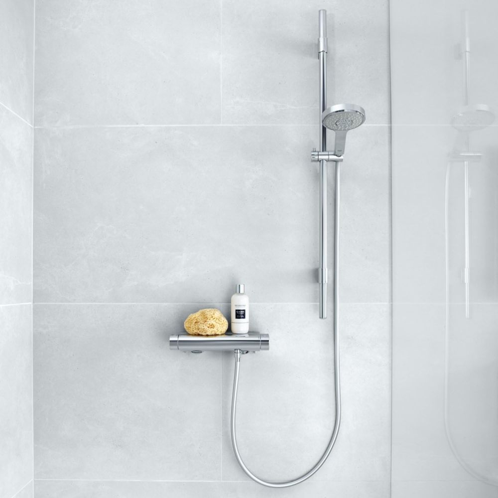 Термостат для душа GROHE Grohtherm 2000 с душевым гарнитуром, хром (34281001)
