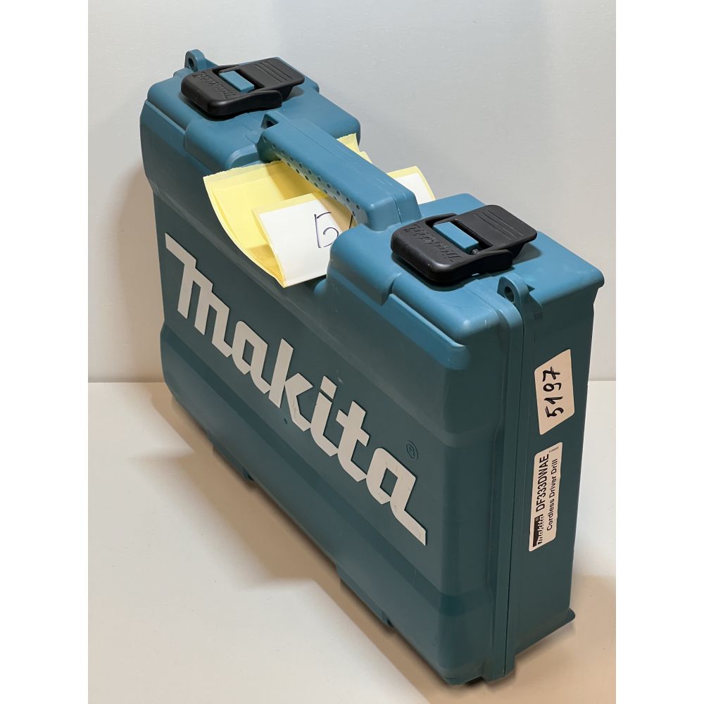 Аккумуляторная дрель-шуруповерт Makita DF333DWAE, 12 В, 1700 об/мин, с 2 АКБ 2 Ач и ЗУ, в кейсе (УЦЕНЕННЫЙ ТОВАР) (DF333DWAE/BU)