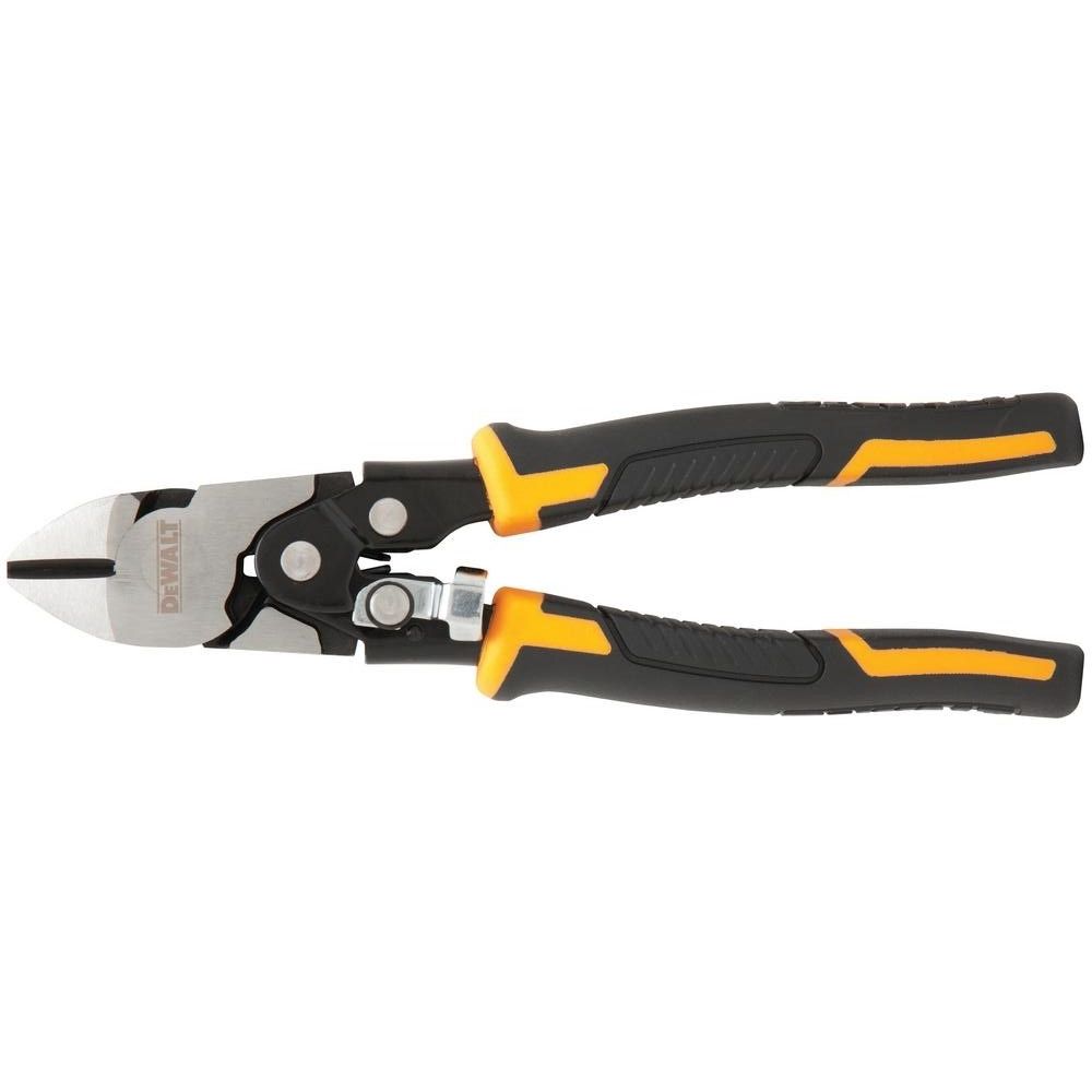 Кусачки диагональные DEWALT COMPOUND ACTION DWHT0-70275, 190 мм.