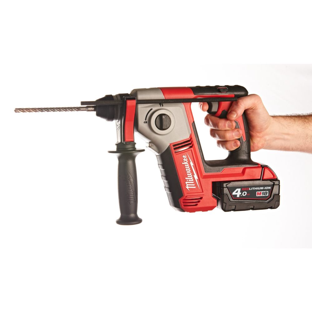 Аккумуляторный перфоратор Milwaukee M18 BH-402C 4933443330, 1.2 Дж, 7000 уд/мин, с 2 АКБ 4 Ач и ЗУ, в кейсе