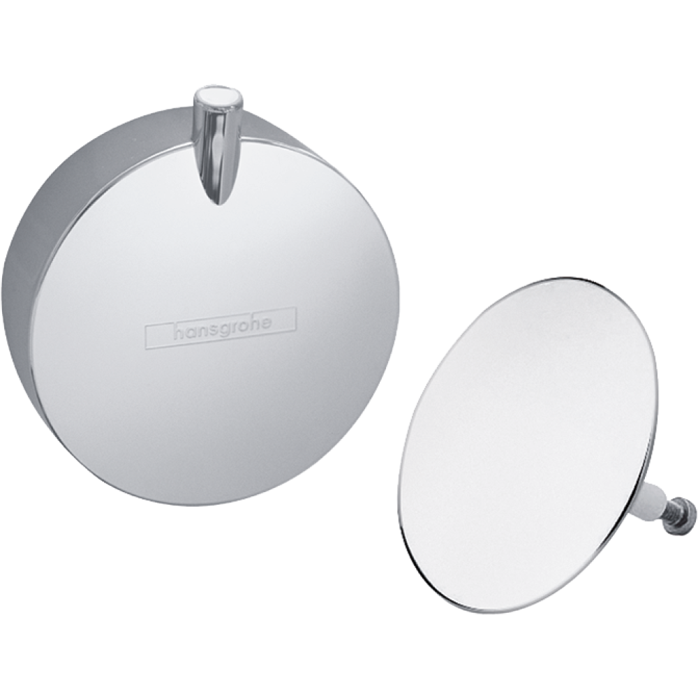 Внешняя часть системы слива-перелива для ванны hansgrohe Flexaplus S 58186000, хром