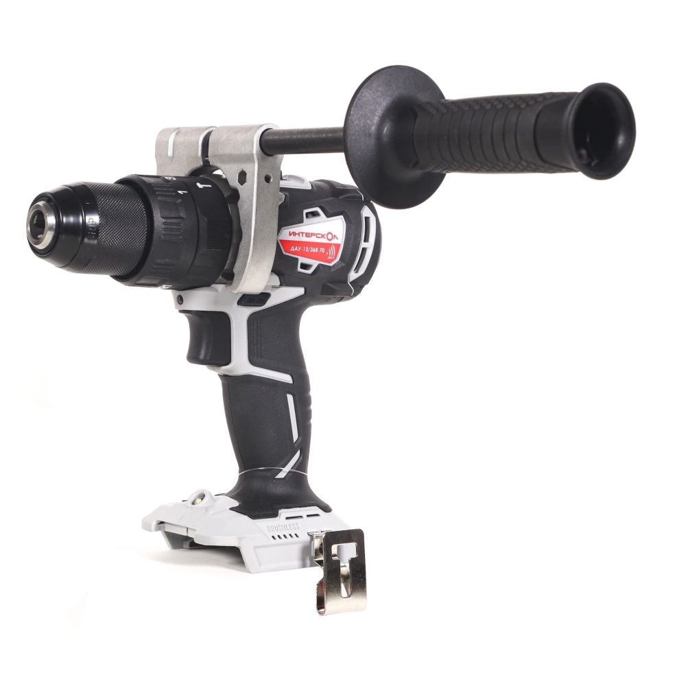 Ударная дрель-шуруповерт ИНТЕРСКОЛ ДАУ-13/36В 70, 36 В, 1900 об/мин, 30000 уд/мин, с АКБ 2.5 Ач и ЗУ (813.0.0.70-B25C)