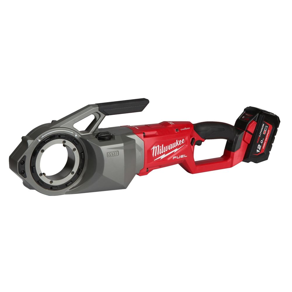 Аккумуляторный резьбонарезной инструмент Milwaukee M18 FPT2-121C, для труб 2", 18 В, c АКБ 12 Ач и ЗУ, в кейсе, 4933478597