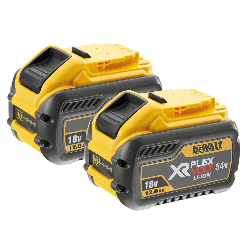Набор DEWALT: 2 АКБ DCB548, Li-Ion, 18/54 В, 12/4 Ач и быстрое зарядное устройство DCB118, 18/54 В, 8 А, в кейсе TSTAK, DCB118Y2T