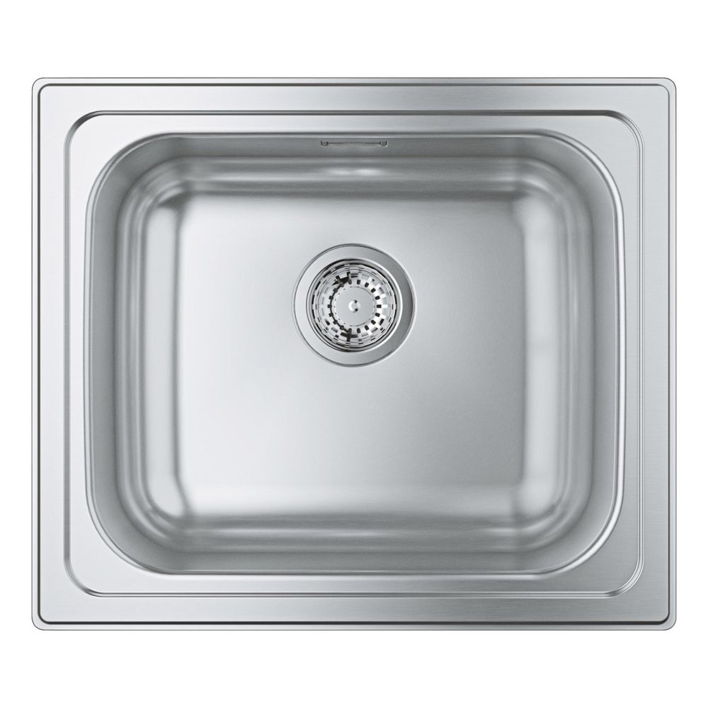 Мойка GROHE K200 60-S, 533 x 458 мм, оборачиваемая с одной чашей, нержавеющая сталь (31719SD0)