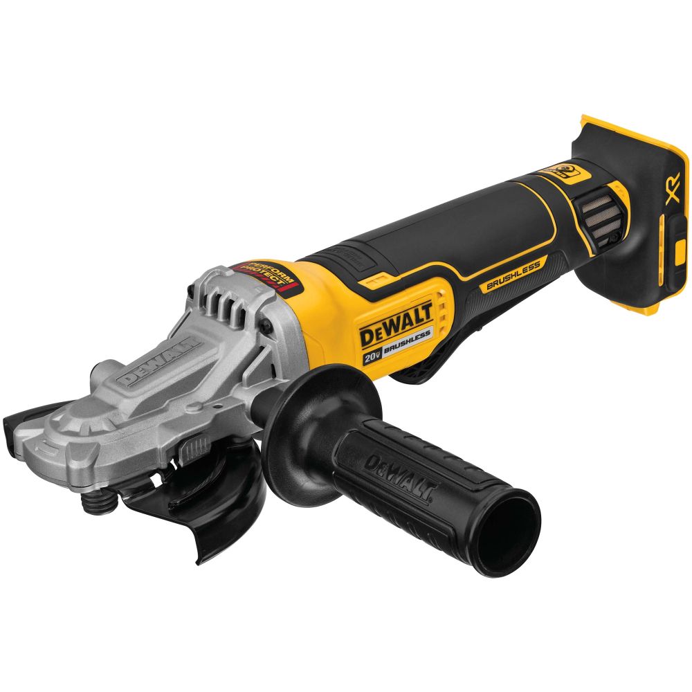 Аккумуляторная угловая шлифмашина DEWALT DCG413FB, 20 В, 125 мм, 9000 об/мин, без АКБ и ЗУ (DCG413FB-XJ)