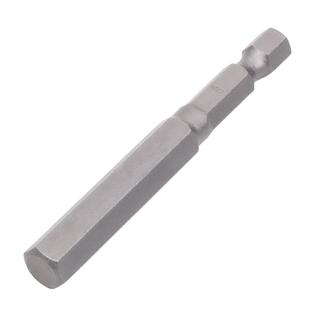 Бита ИНТЕРСКОЛ HEX8.0, 70 мм хвостовик 1/4", 1 шт. (0403.009)