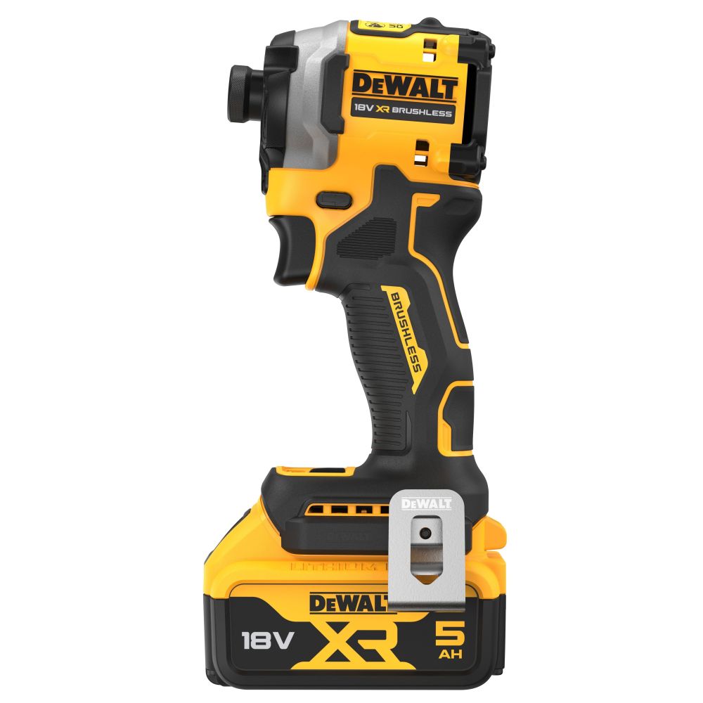 Аккумуляторный шуруповерт DEWALT DCF850P2T, 18 В, 206 Нм, 3800 уд/мин, с 2 АКБ 5 Ач и ЗУ, в кейсе TSTAK (DCF850P2DWST1-70703)