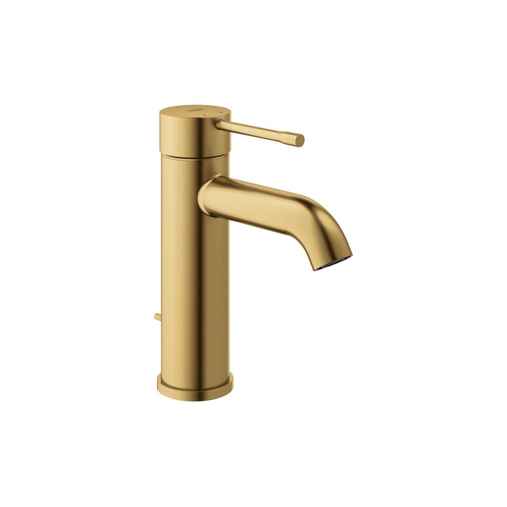 Смеситель для раковины GROHE Essence с донным клапаном, S-size, холодный рассвет матовый (23589GN1)