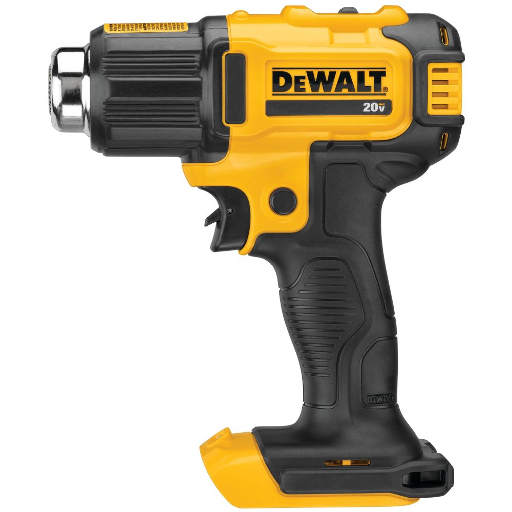 Аккумуляторный пистолет горячего воздуха DEWALT DCE530B, 20 В, 530°С, 190 л/мин, без АКБ и ЗУ (DCE530B-XJ)