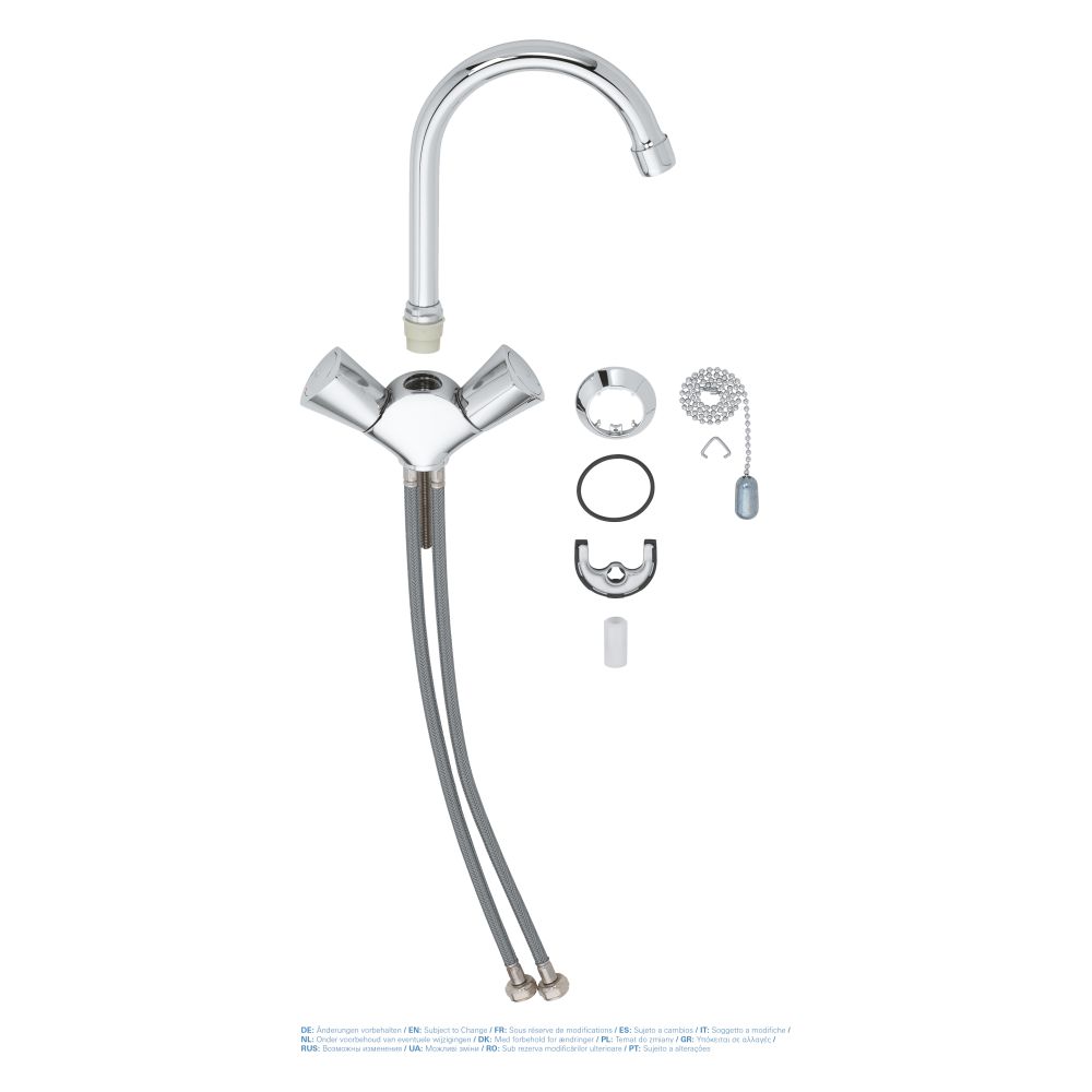 Смеситель для раковины GROHE Costa S, хром (21338001)