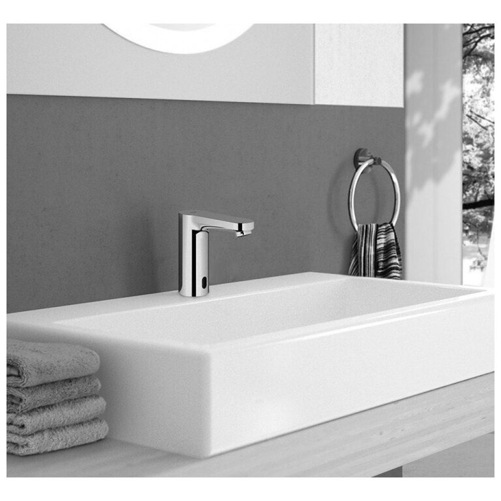 Смеситель для раковины GROHE Eurosmart Cosmopolitan E инфракрасный, хром (36330001)