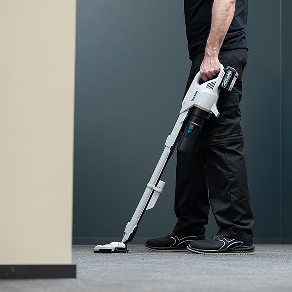 Аккумуляторный пылесос Makita CL004GD101, 40 В, 0.25 л, с АКБ 2.5 Ач и ЗУ
