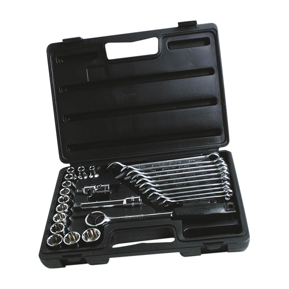Набор головок торцевых и ключей комбинированных STANLEY 1-89-105, 1/2'' (26 предметов)