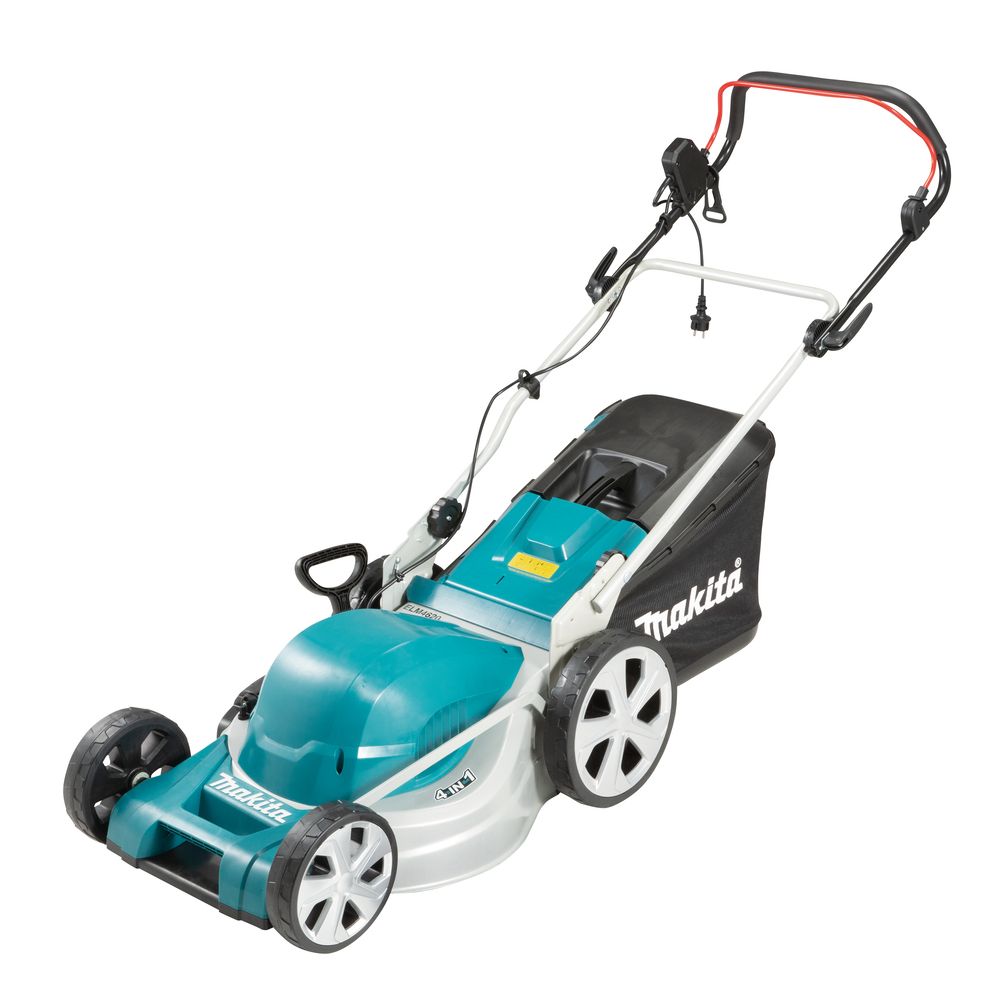 Электрическая газонокосилка Makita, 1800 Вт, 46 см, 60 л, ELM4620