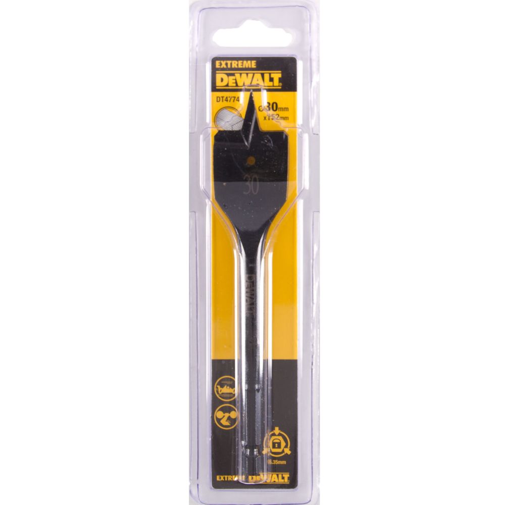 Сверло по дереву DEWALT EXTREME IMPACT, 30x132x152 мм, 1 шт. (DT4774-QZ)