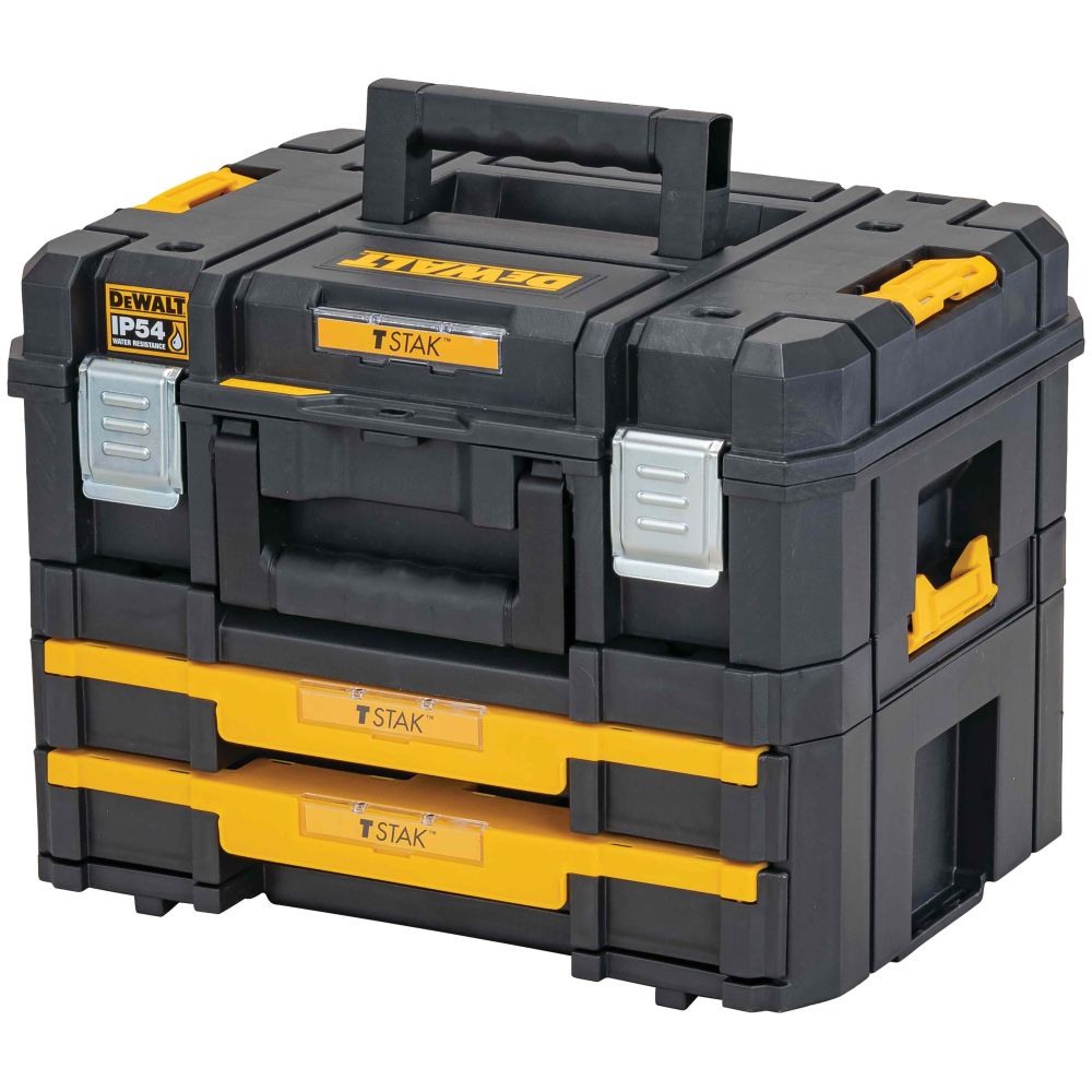 Комплект ящиков для инструмента DEWALT TSTAK DWST83395-1, 2 шт., 11 и 8 л