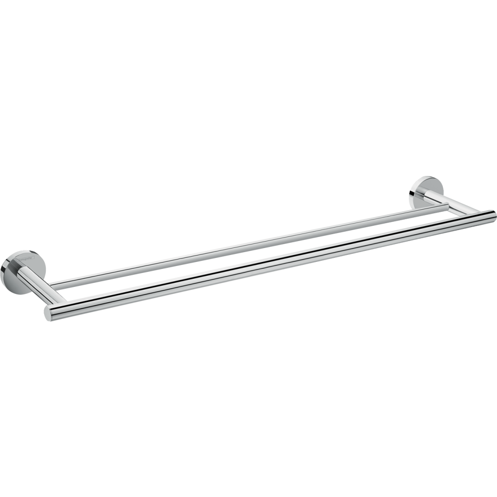 Держатель для полотенец hansgrohe Logis Universal двойной 41712000, хром
