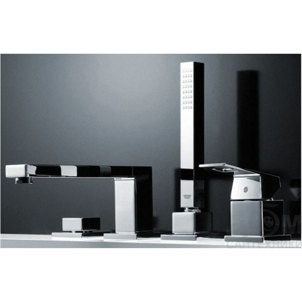 Смеситель для ванны GROHE Eurocube, хром (19897001)