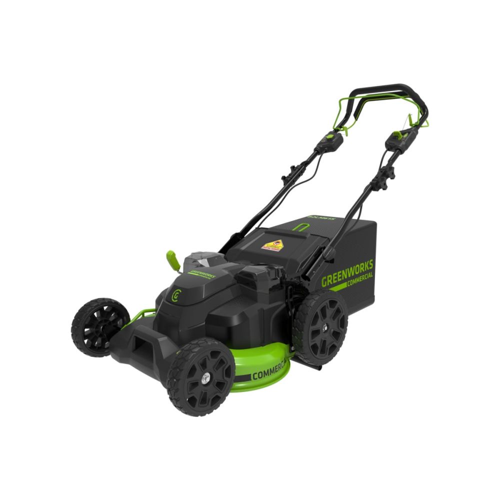 Аккумуляторная газонокосилка Greenworks TwinForce, 82 В, 61 см, 70 л, без АКБ и ЗУ, 2515607
