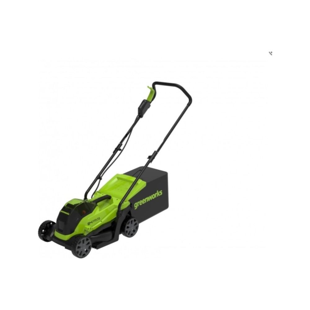 Аккумуляторная газонокосилка Greenworks, 24 В, 33 см, 30 л, без АКБ и ЗУ, 2516107