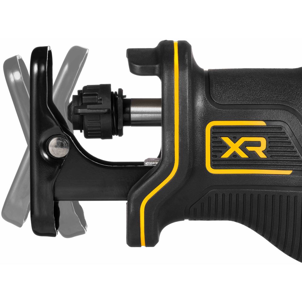 Аккумуляторная сабельная пила DEWALT DCS382P1T, 18 В, 3200 ход/мин, 28.6 мм, с АКБ 5 Ач и ЗУ, в кейсе TSTAK (DCS382P1NT-XJ)