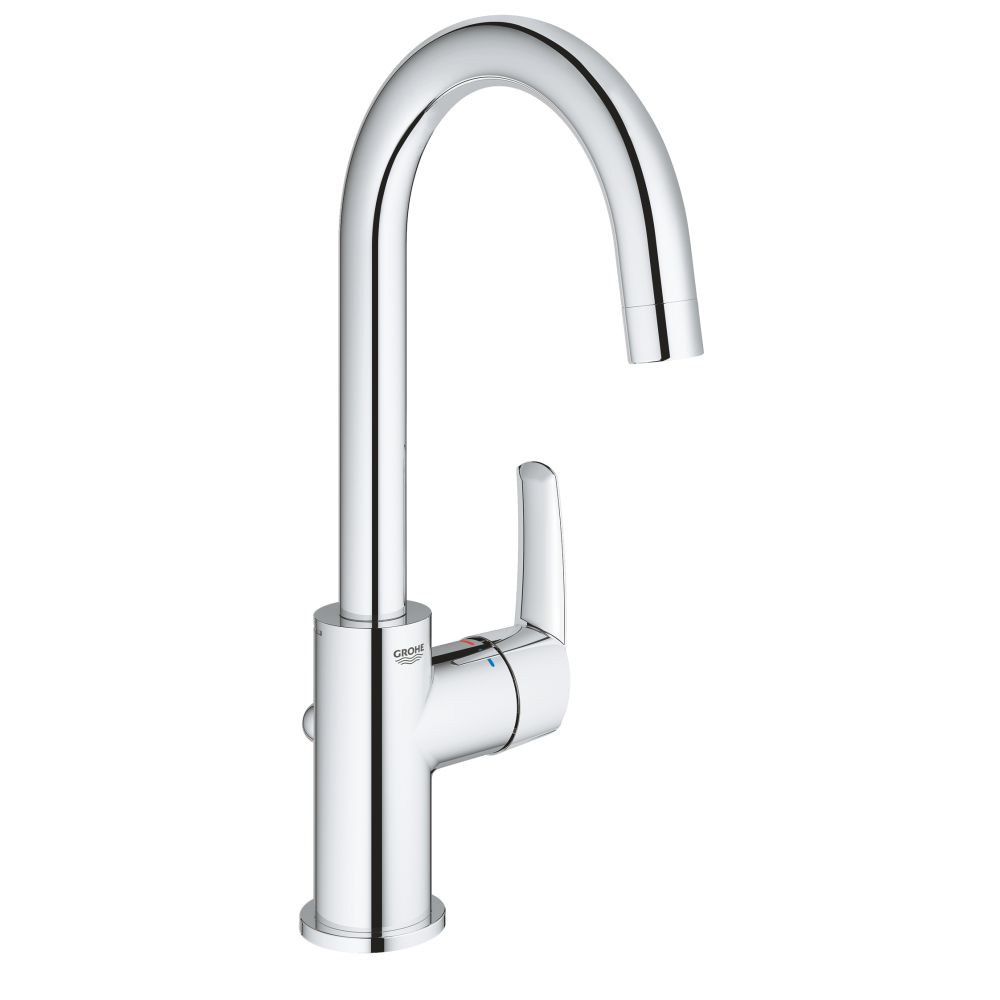Смеситель для раковины GROHE Start QuickFix с донным клапаном, хром (23554001)