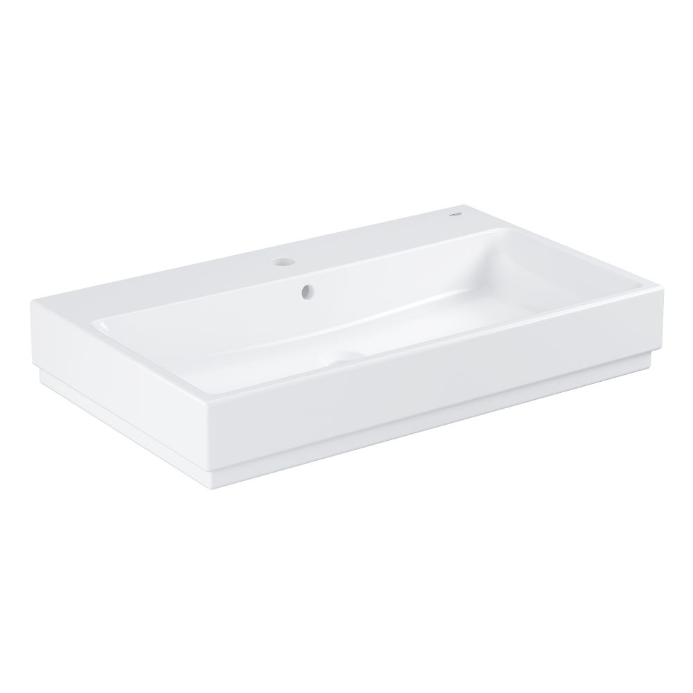 Раковина подвесная GROHE Cube Ceramic 80 см, альпин-белый (3946900H)
