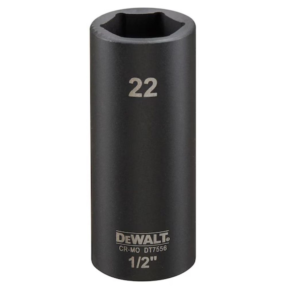 Ударная торцевая головка DeWALT DT7556, 22 мм, 1/2"