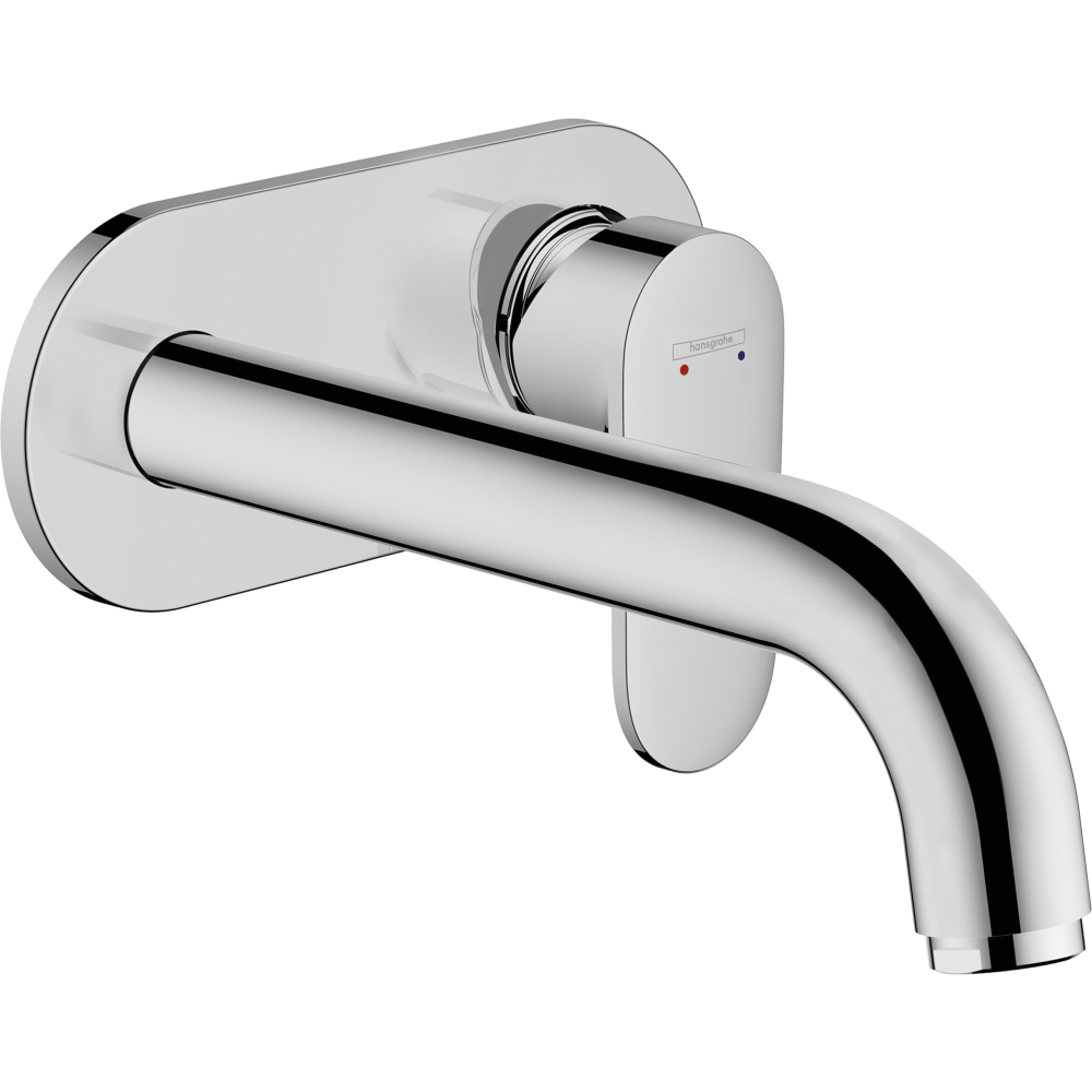 Внешняя часть смесителя для раковины hansgrohe Vernis Blend скрытого монтажа, настенный 71576000, хром