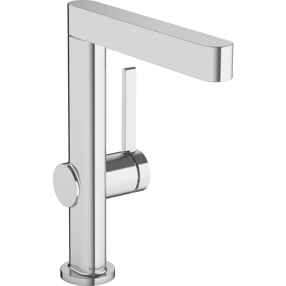 Смеситель для раковины hansgrohe Finoris 230, с поворотным изливом, со сливным клапаном Push-Open 76060000, хром