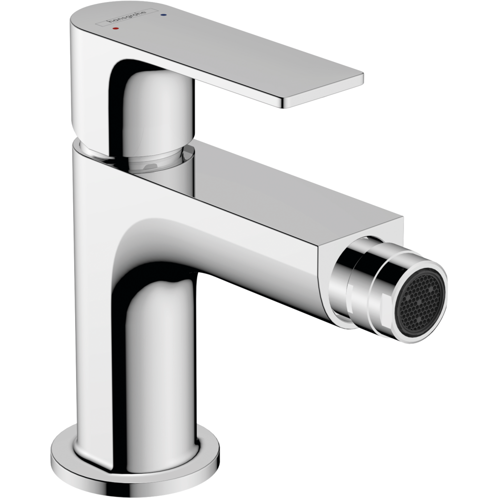 Смеситель для биде hansgrohe Rebris E, со сливным гарнитуром 72211000, хром