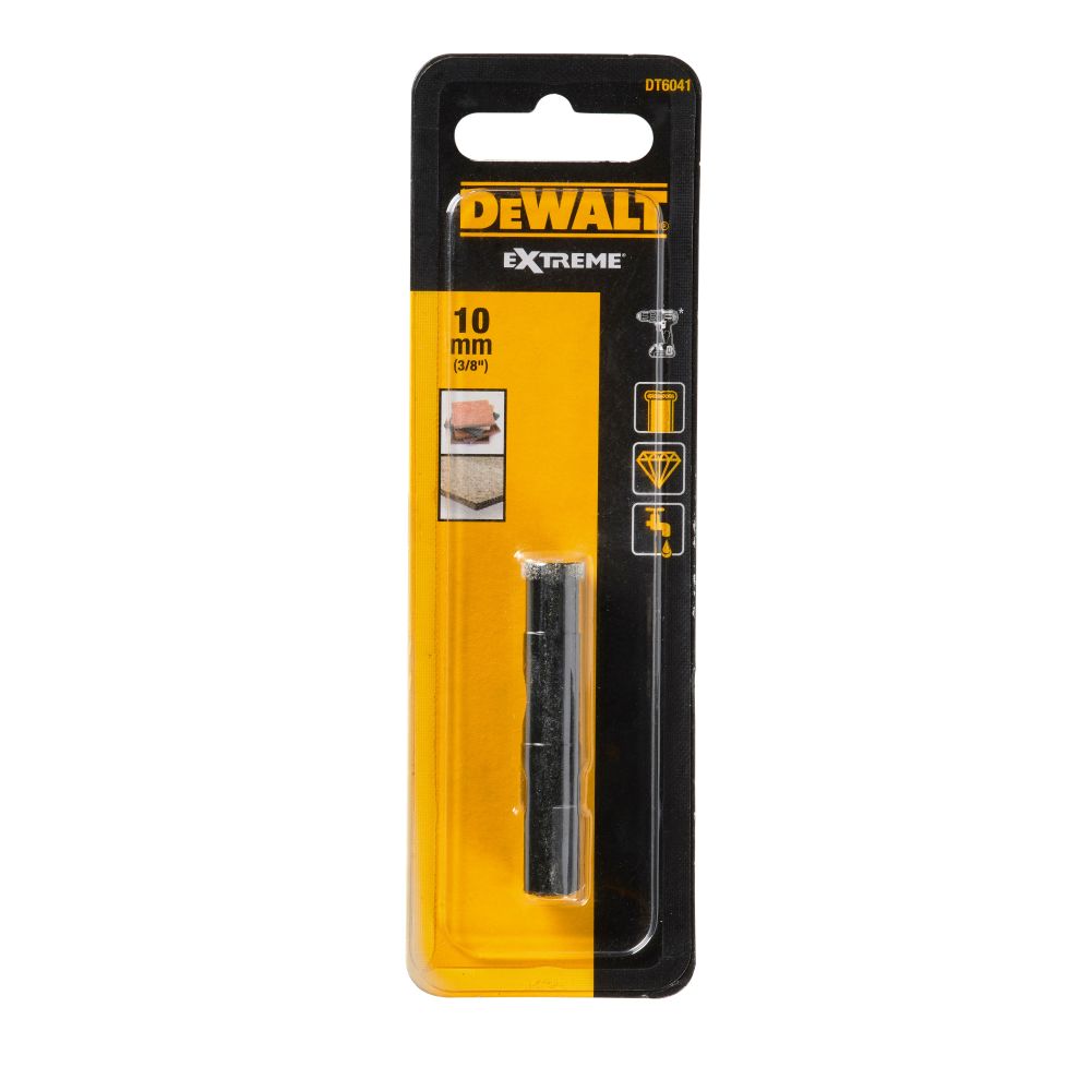 Сверло алмазное трубчатое DEWALT EXTREME, 10 мм, 1 шт. (DT6041-QZ)