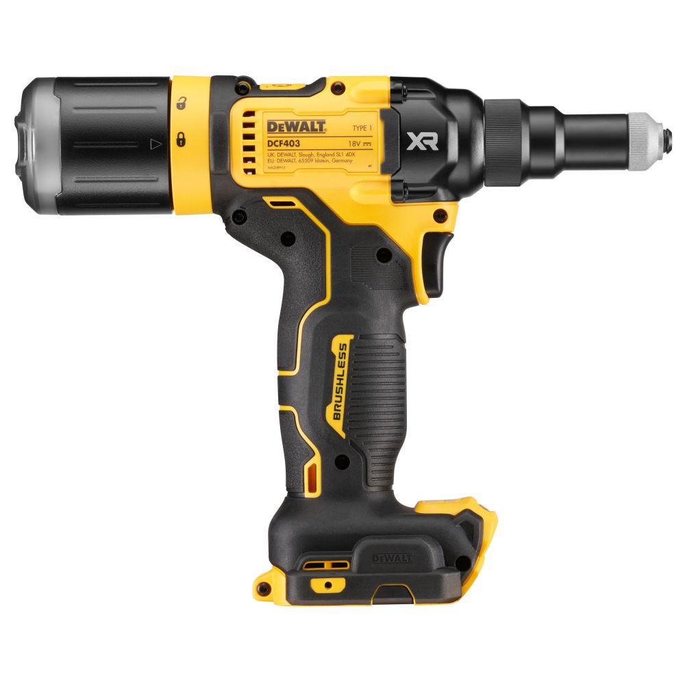 Аккумуляторный заклепочный пистолет DEWALT DCF403D2GT, 18 В, в кейсе TSTAK