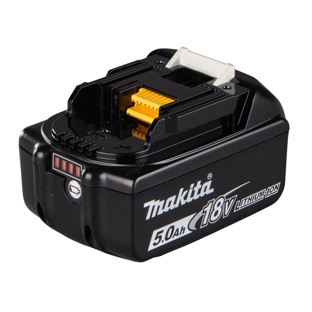 Набор Makita: 2 аккумулятора BL1850B, Li-Ion, 18 В, 5 Ач и двойное быстрое ЗУ DC18RD, 7.2-18 В, 2x9 А, 191L75-3