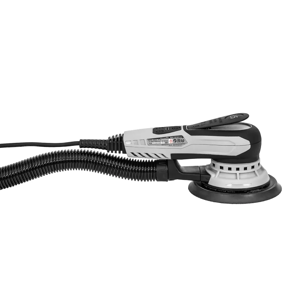 Эксцентриковая шлифмашина ИНТЕРСКОЛ ЭШМ-150/350Э, 350 Вт, 150 мм, 10000 об/мин (799.1.0.70)