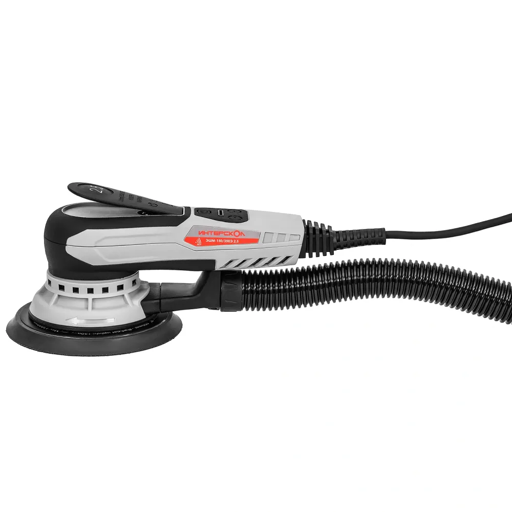 Эксцентриковая шлифмашина ИНТЕРСКОЛ ЭШМ-150/350Э, 350 Вт, 150 мм, 10000 об/мин (799.1.0.70)