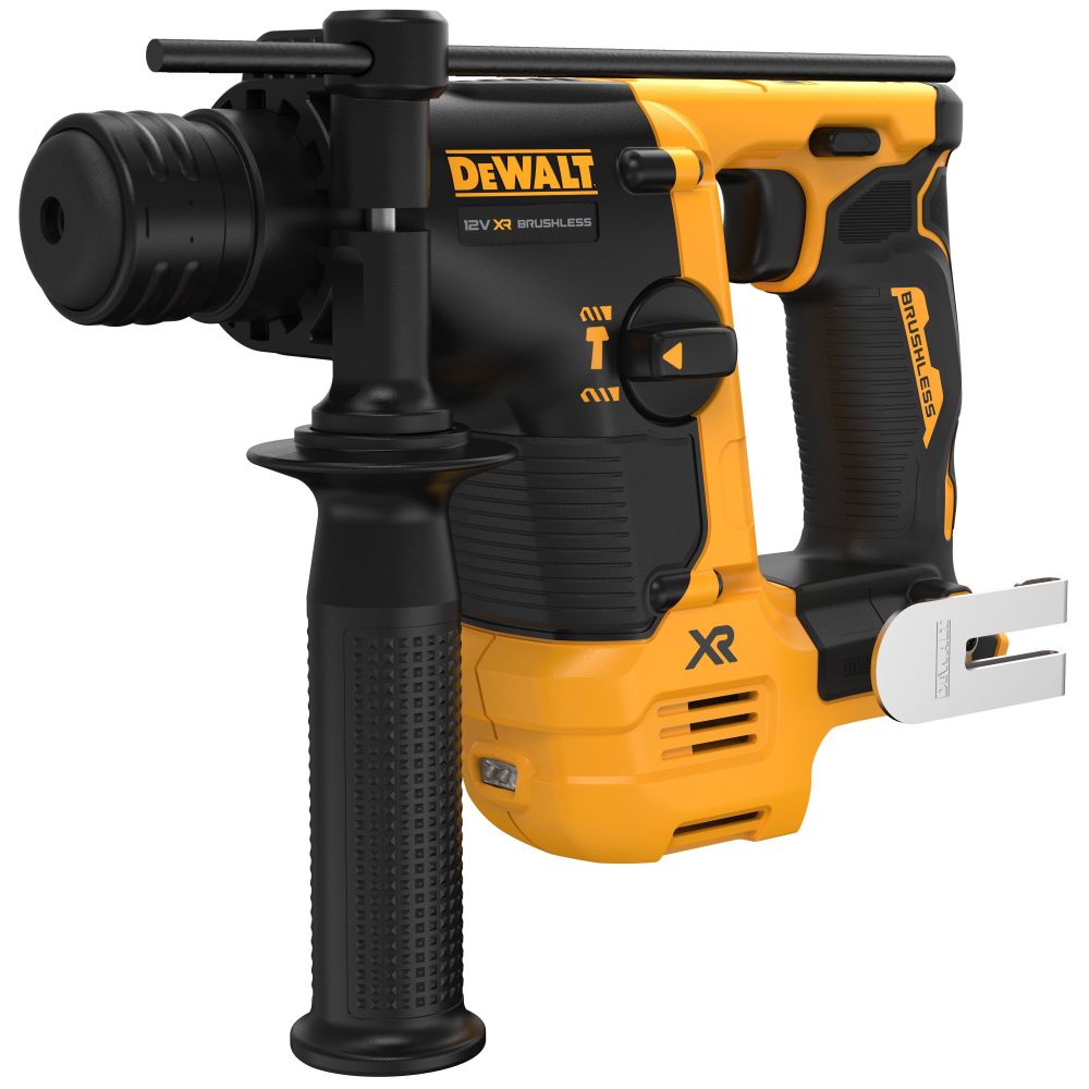 Аккумуляторный перфоратор DEWALT DCH072N, 12 В, 1.2 Дж, 4280 уд/мин, без АКБ и ЗУ (DCH072N-XJ)
