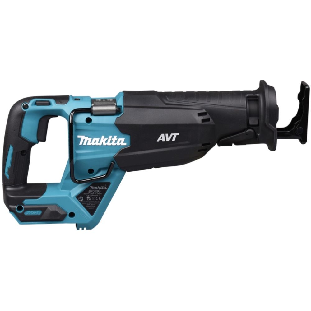 Аккумуляторный набор Makita, 40 В: сабельная пила JR002 + угловая шлифмашина GA038, с 2 АКБ 5 Ач и ЗУ, в кейсе