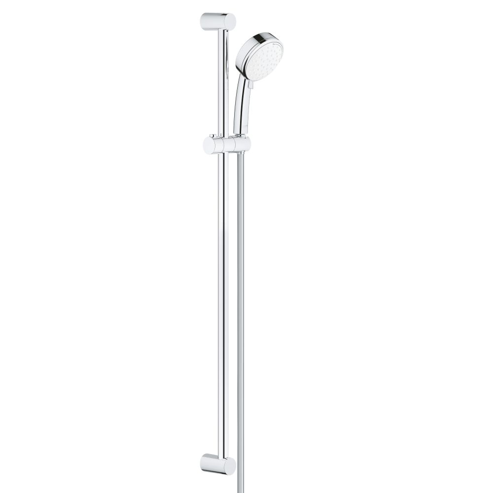 Душевой гарнитур GROHE Tempesta Cosmopolitan 100, 2 режима струи, душевая штанга 900 мм, 5,7 л/мин, хром (27788002)