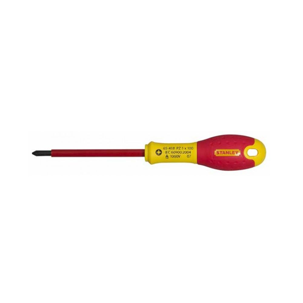 Отвертка электрика FatMax STANLEY 0-65-418, под шлиц Pz1 х 100мм
