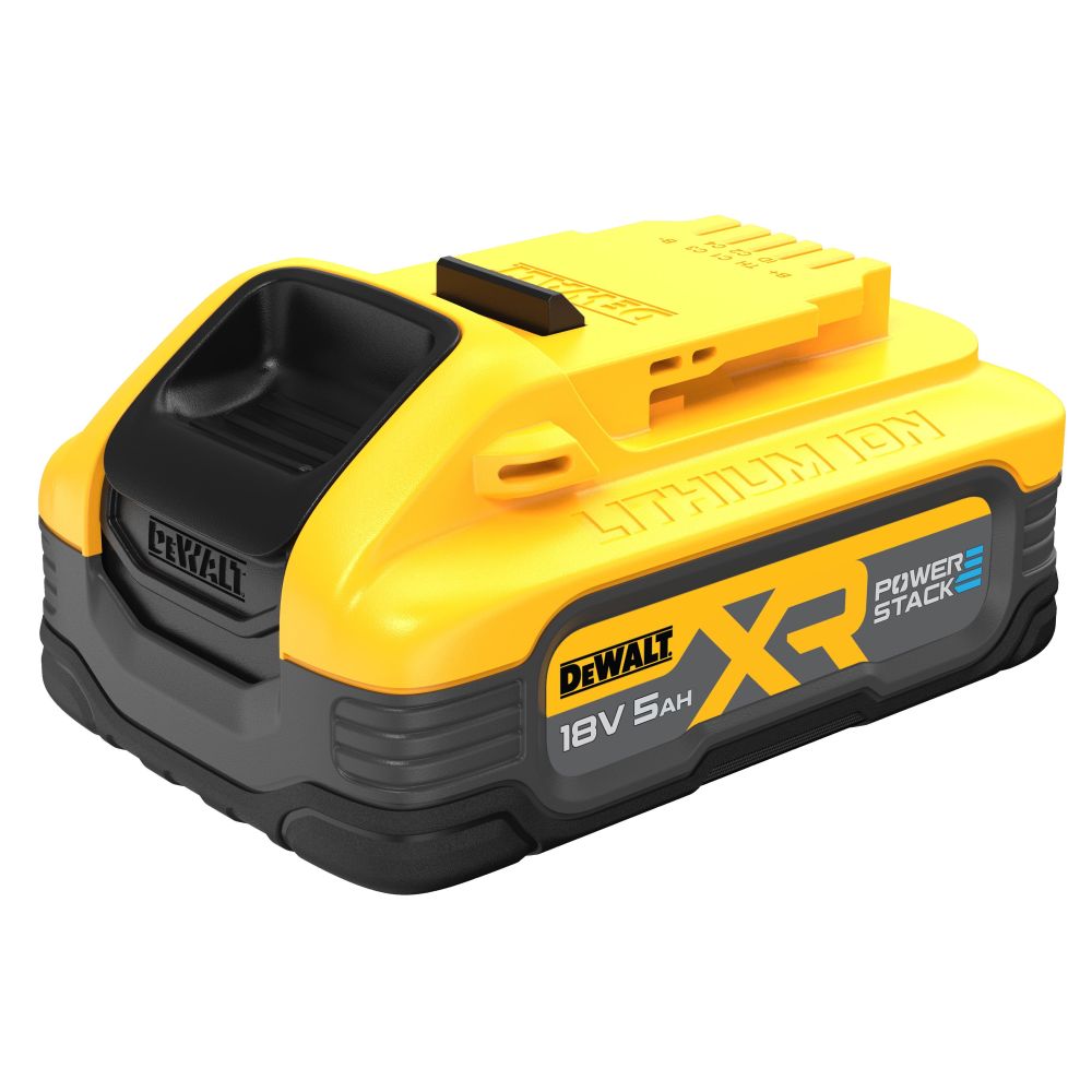 Аккумулятор DEWALT POWERSTACK DCBP518, Li-Ion, 18 В, 5 Ач (DCBP518-XJ)