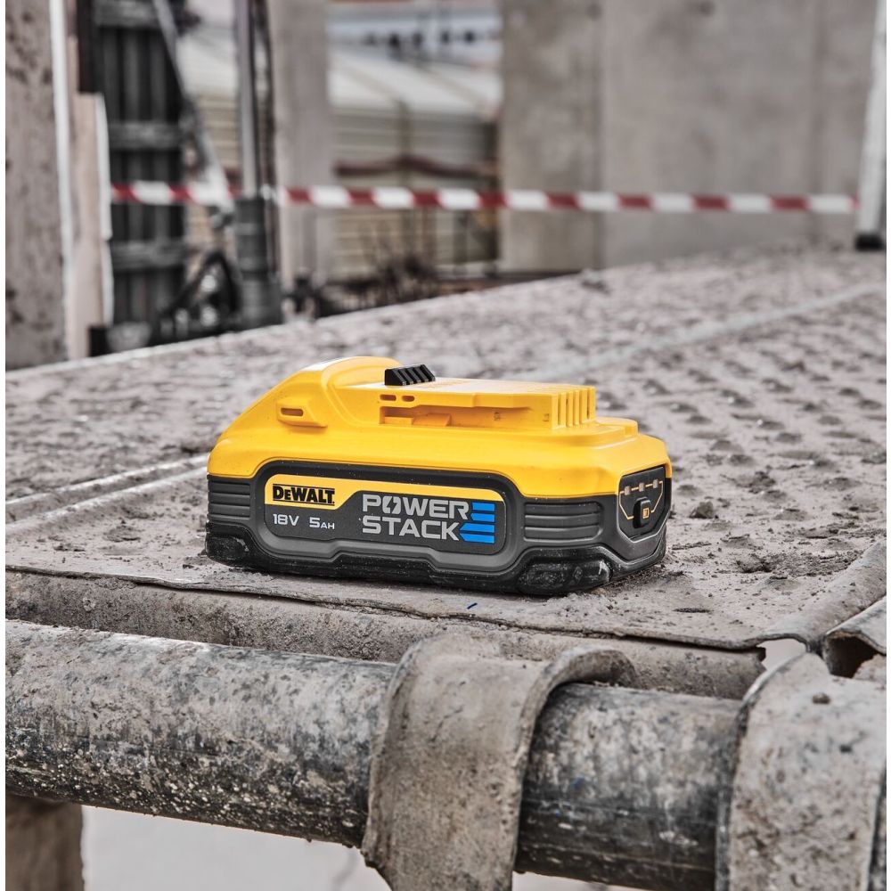 Аккумулятор DEWALT POWERSTACK DCBP518, Li-Ion, 18 В, 5 Ач (DCBP518-XJ)