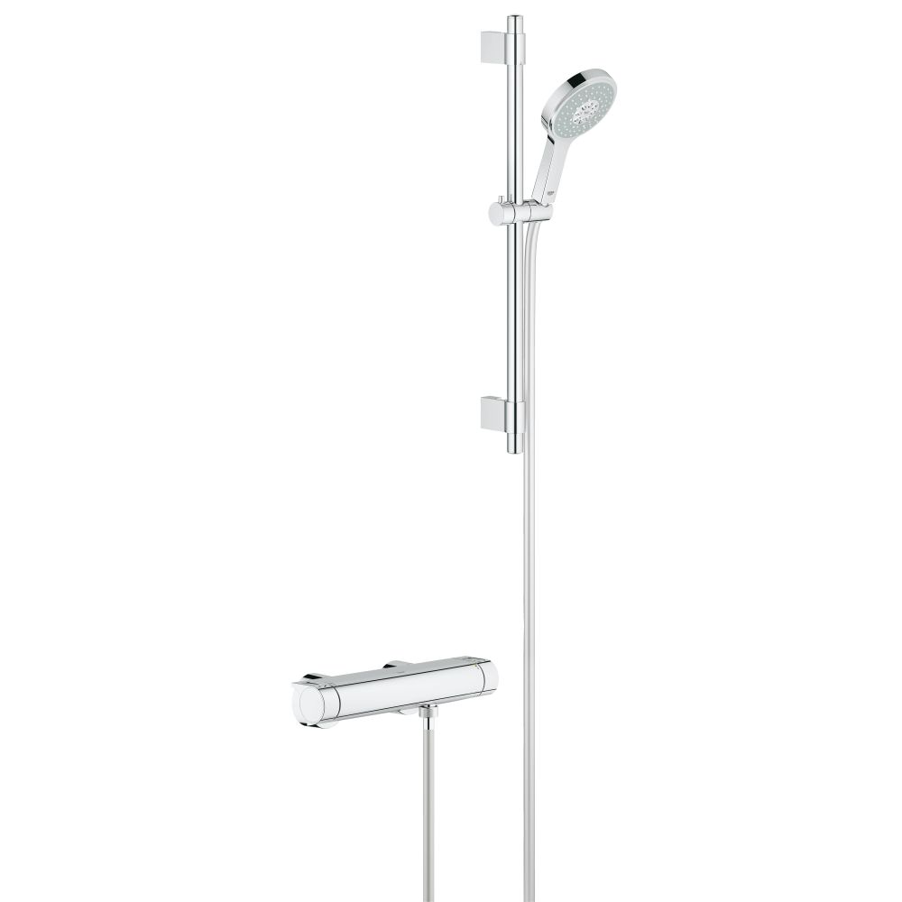 Термостат для душа GROHE Grohtherm 2000 с душевым гарнитуром, хром (34281001)