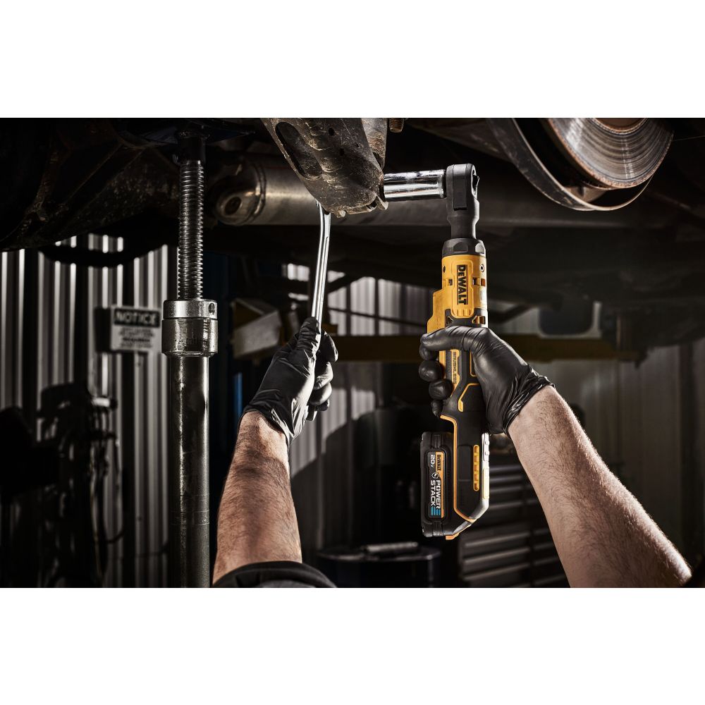 Аккумуляторный угловой гайковерт DEWALT DCF512N, с трещоткой, 18 В, 95 Нм, 250 об/мин, без АКБ и ЗУ (DCF512N-XJ)