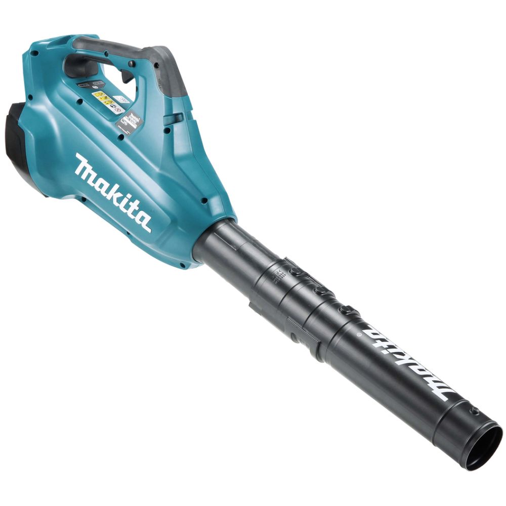 Аккумуляторный набор садовой техники Makita, 18 В: газонокосилка DLM382 + воздуходувка DUB362, с 2 АКБ 4 Ач и ЗУ