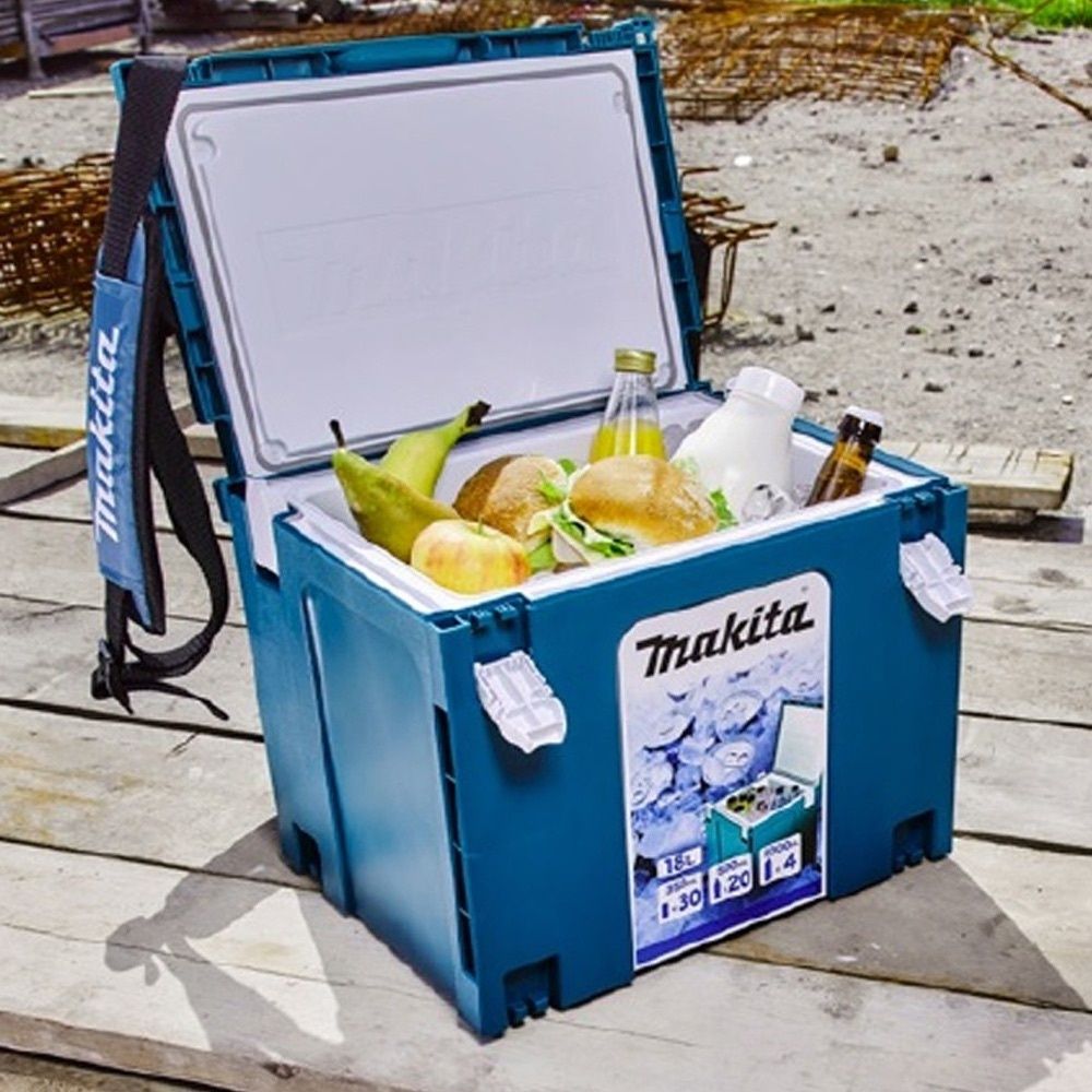 Кейс-термобокс Makita MakPac-4 Cool Box, 18 л, 295x395x318 мм, 198253-4