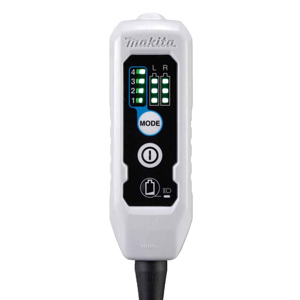 Аккумуляторный ранцевый пылесос Makita VC011G, 40 В, 6 л, с 2 АКБ 4 Ач и 2 ЗУ (PT1433)