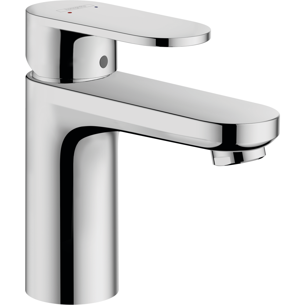 Смеситель для раковины hansgrohe Vernis Blend 100, со сливным гарнитуром 71551000, хром